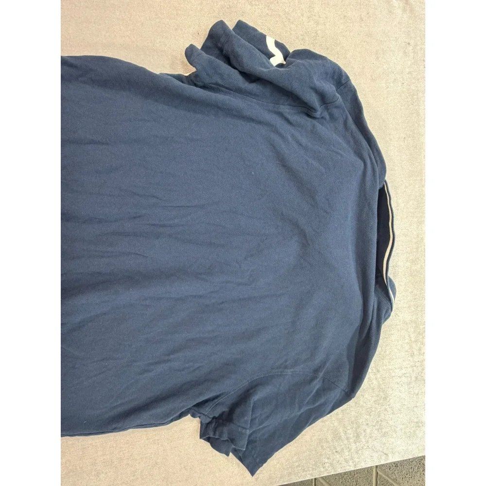 True Religon Blue White Polo Shirt Size 2XL