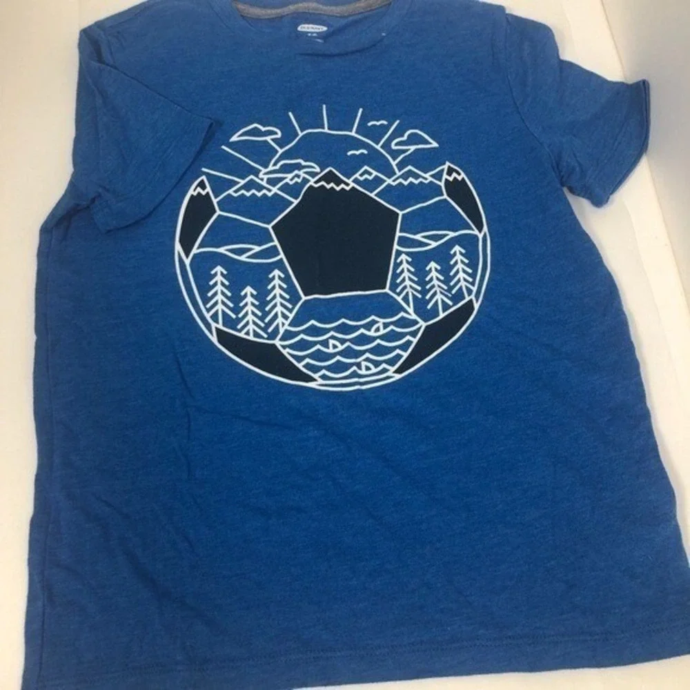 Old‎ Navy Boys Blue Shirt Size M (8)
