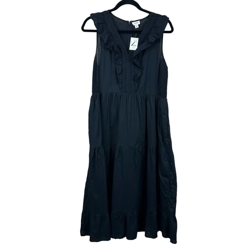 J. Crew tiered sleeveless