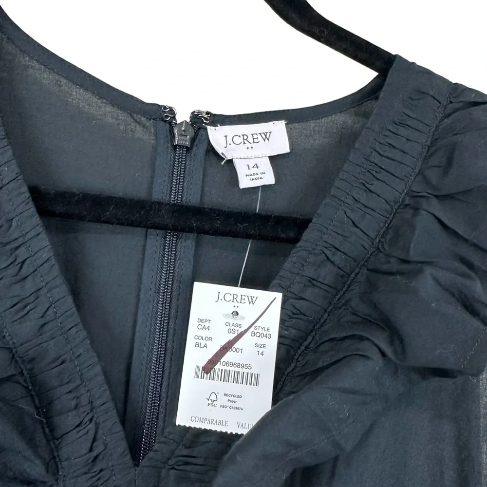 J. Crew tiered sleeveless