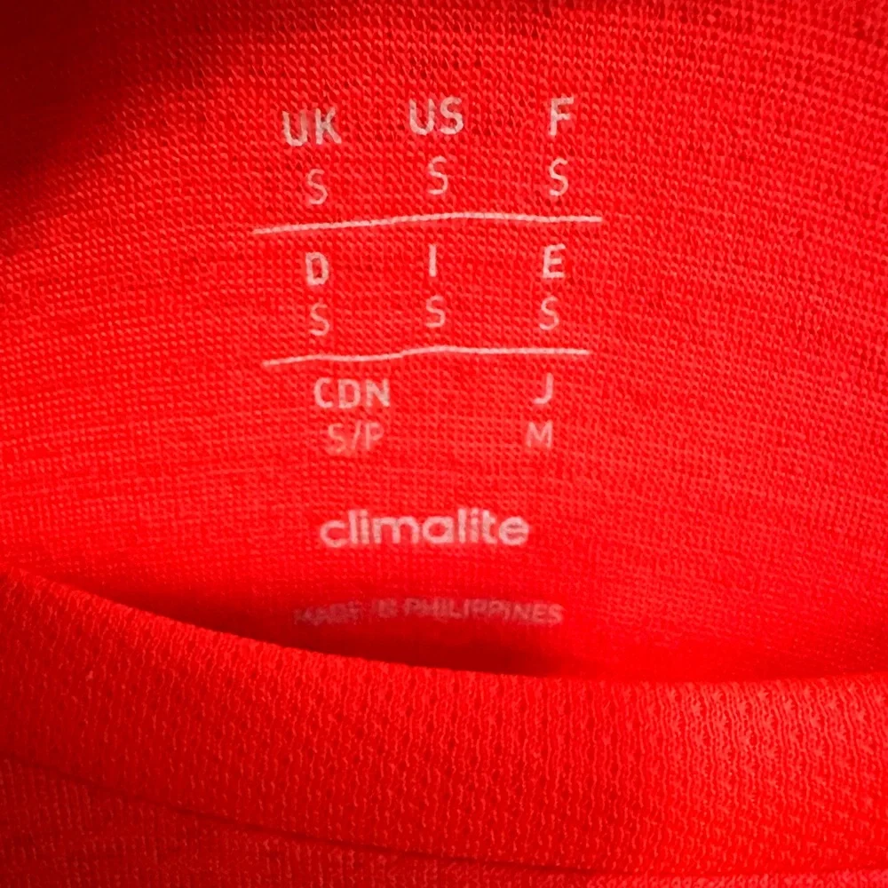 adidas neon orange