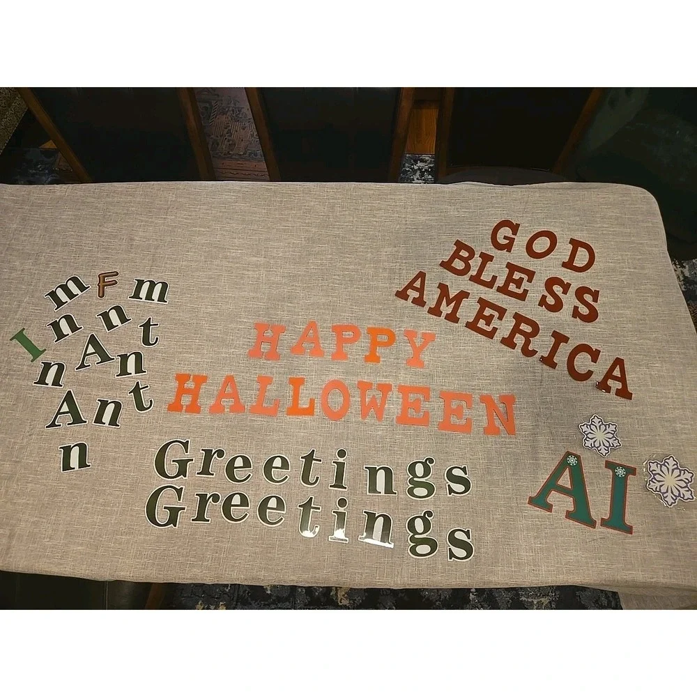 Garage Door‎ refrigerator Greetings Holiday Magnets Decorations Halloween God