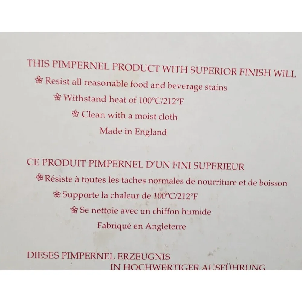 Pimpernel selling set
