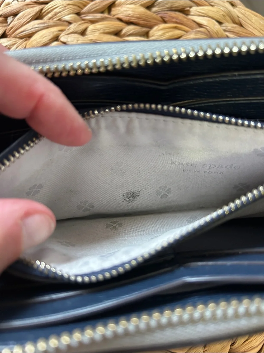 kate spade zip around