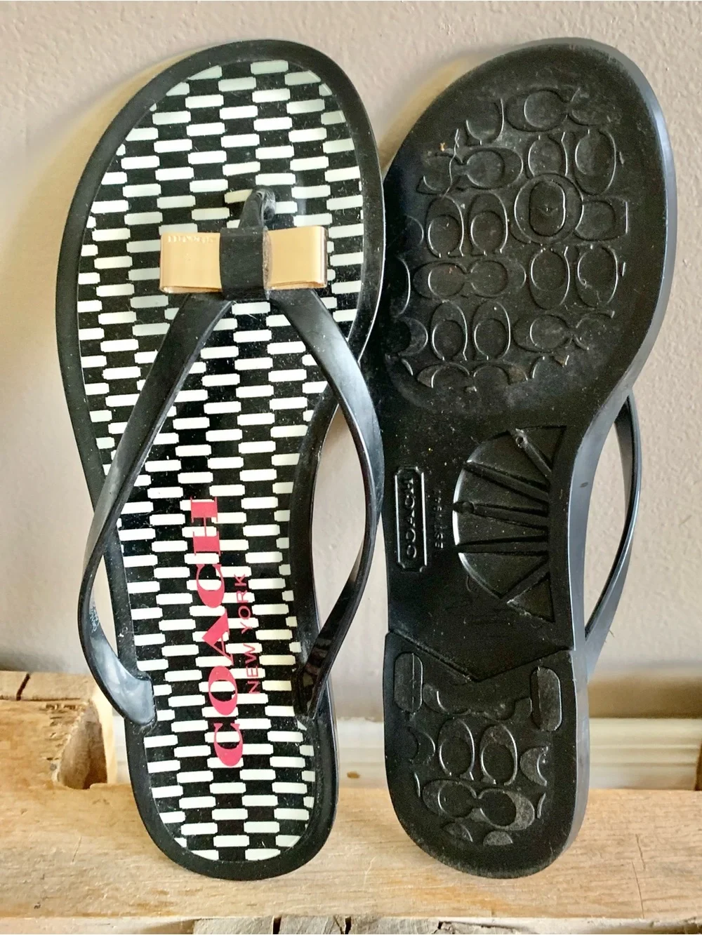 Coach sandals are
