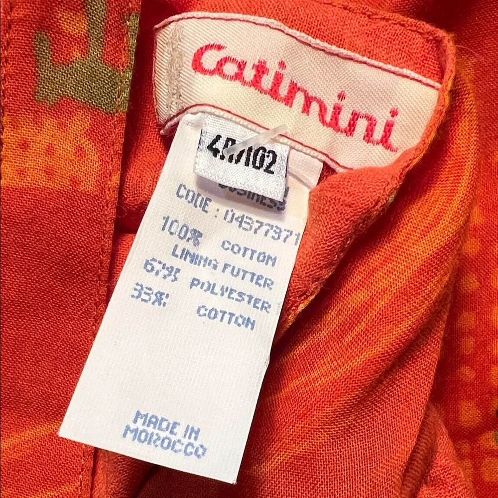 Catamini bright orange