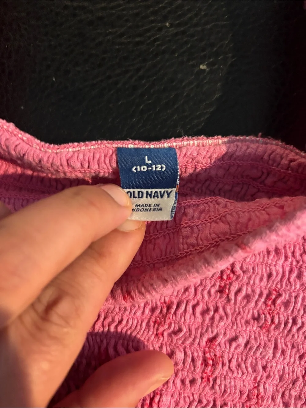 Old Navy smocked bodice