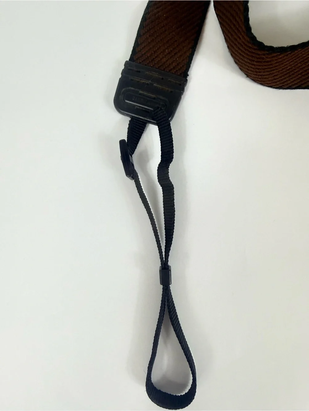 Canon Brown EOS Camera Neck Strap with Black Accents Vintage