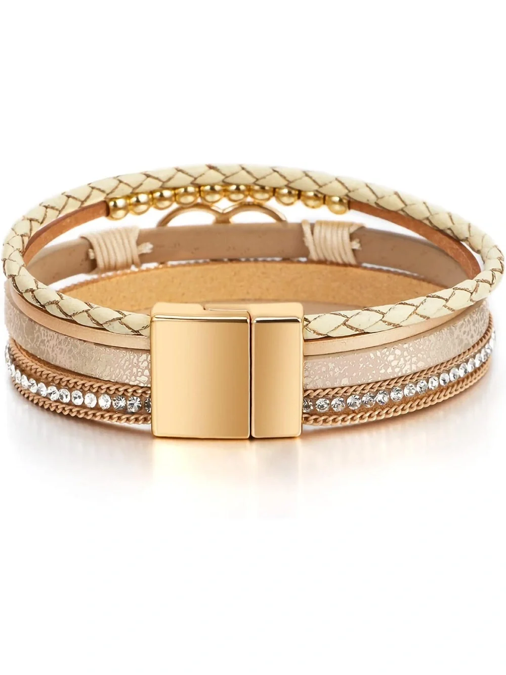 Anthropologie layered bracelet