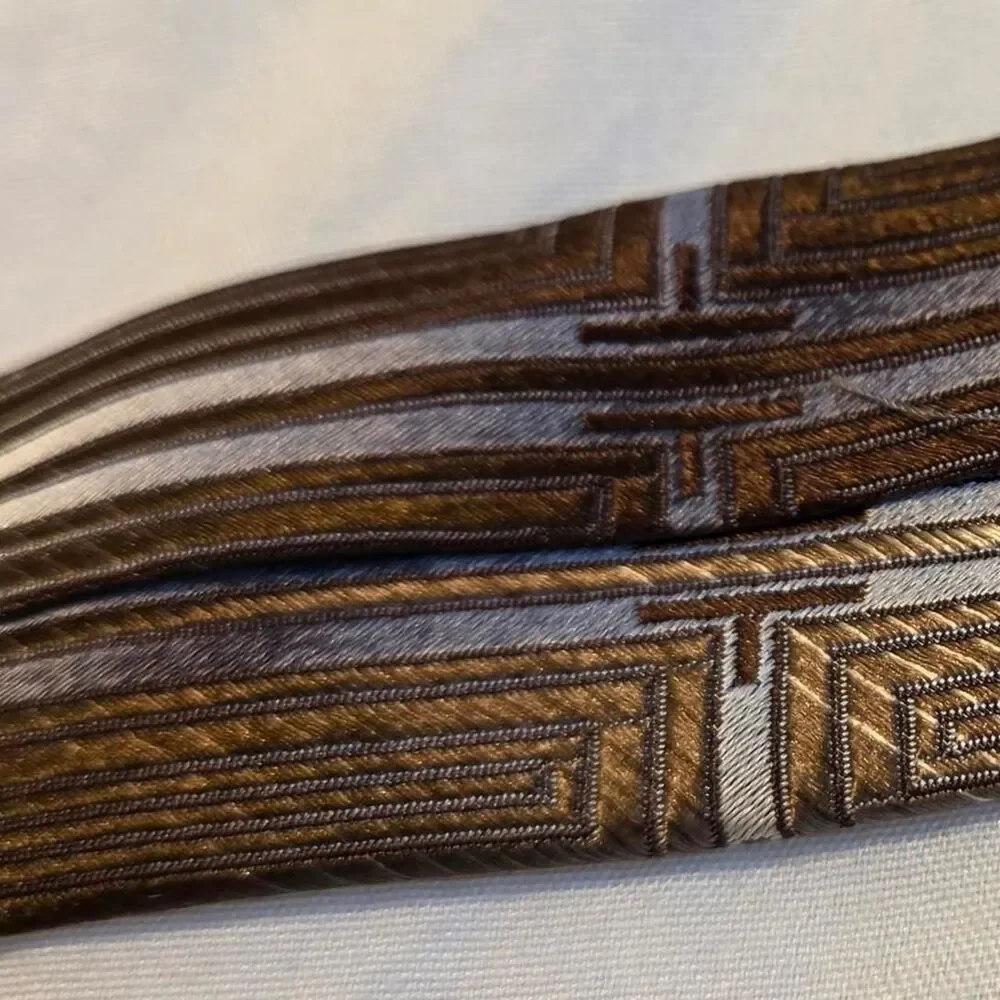 Unbranded Men's Brown and Blue Accessory