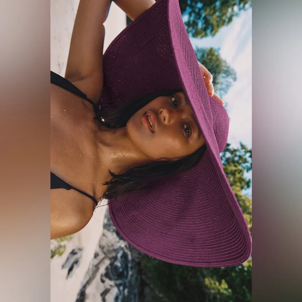 Zara wide brimmed
