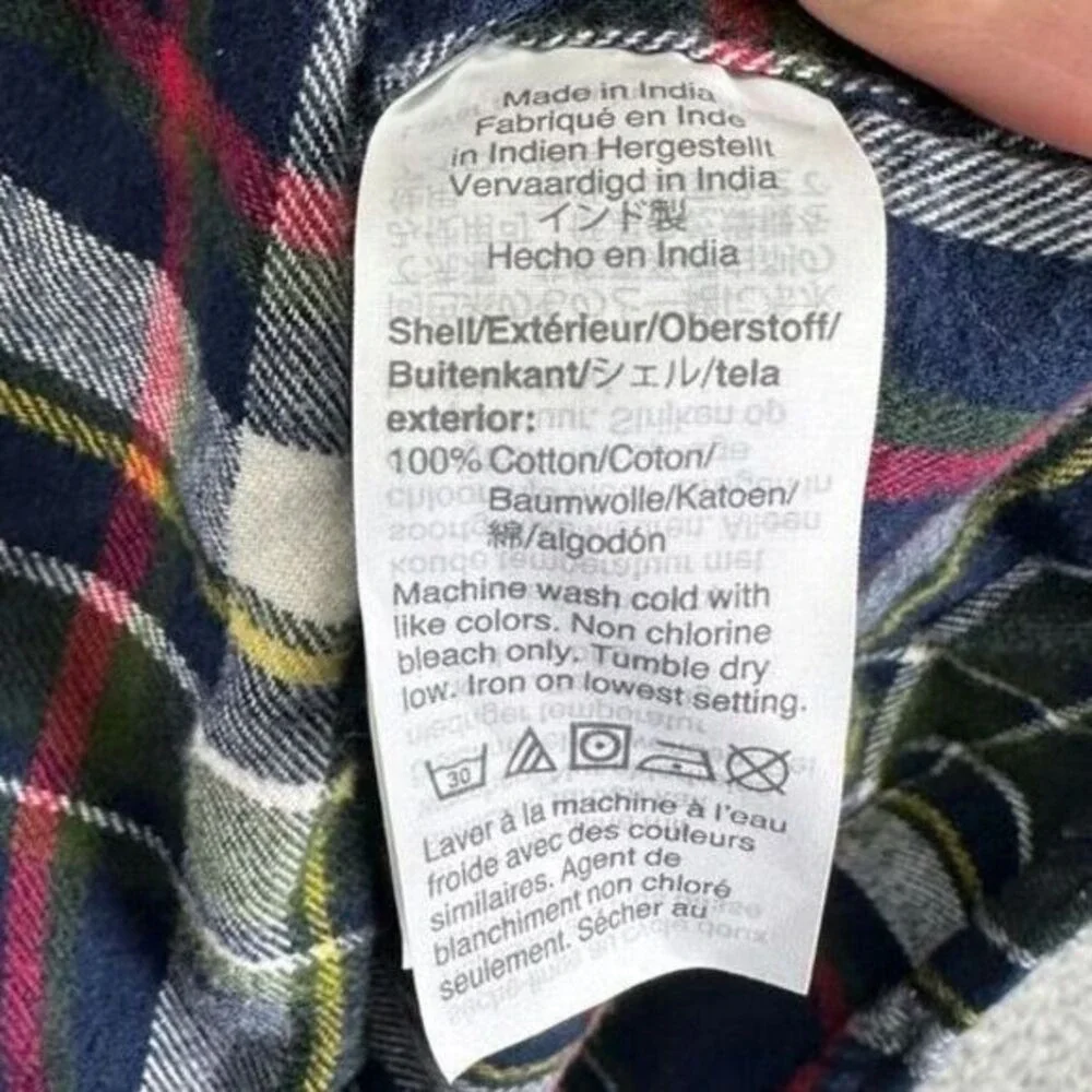 J. Crew crew flannel