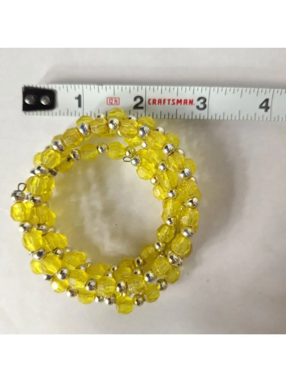 Unbranded yellow faceted