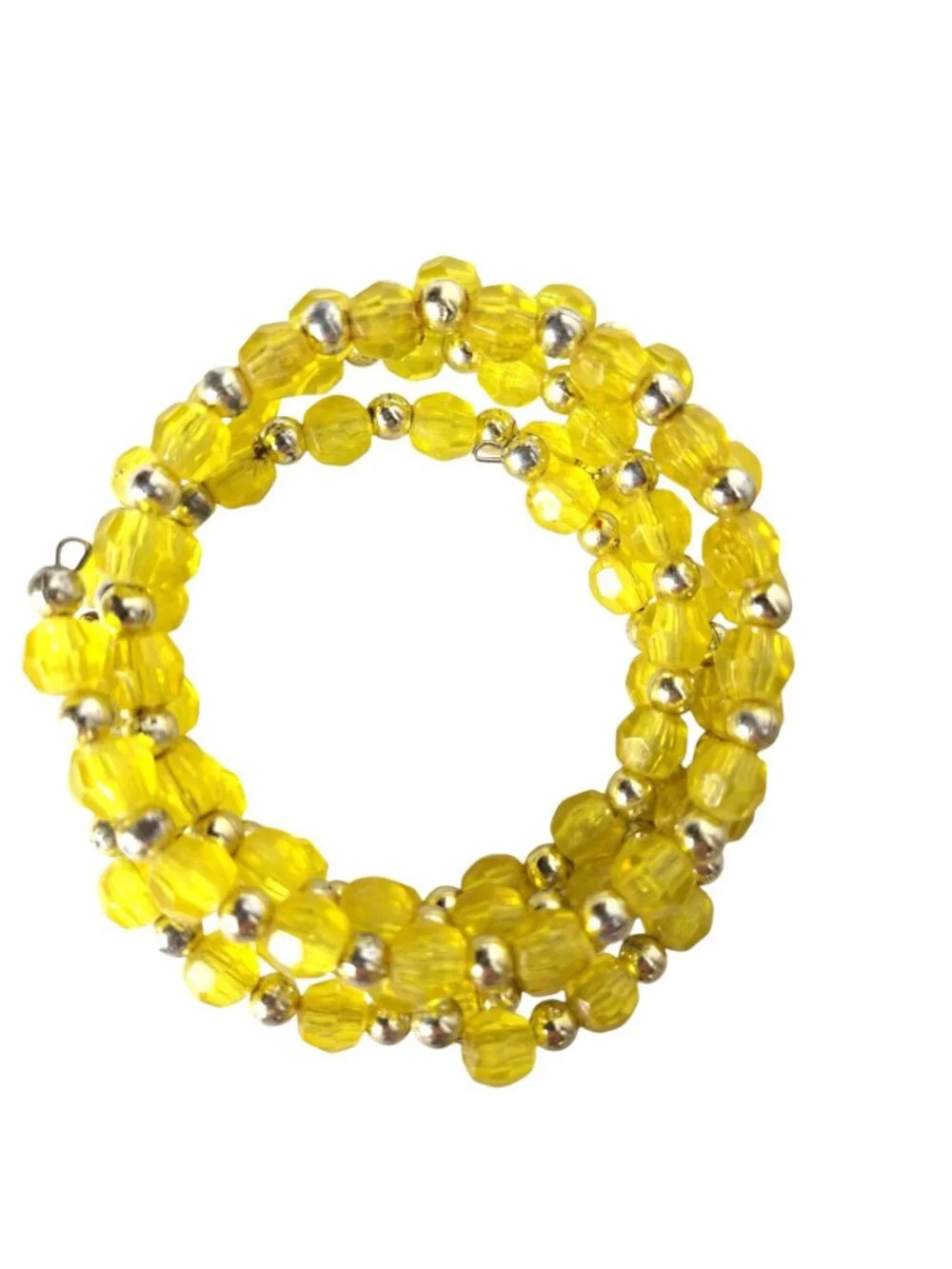 Unbranded yellow faceted
