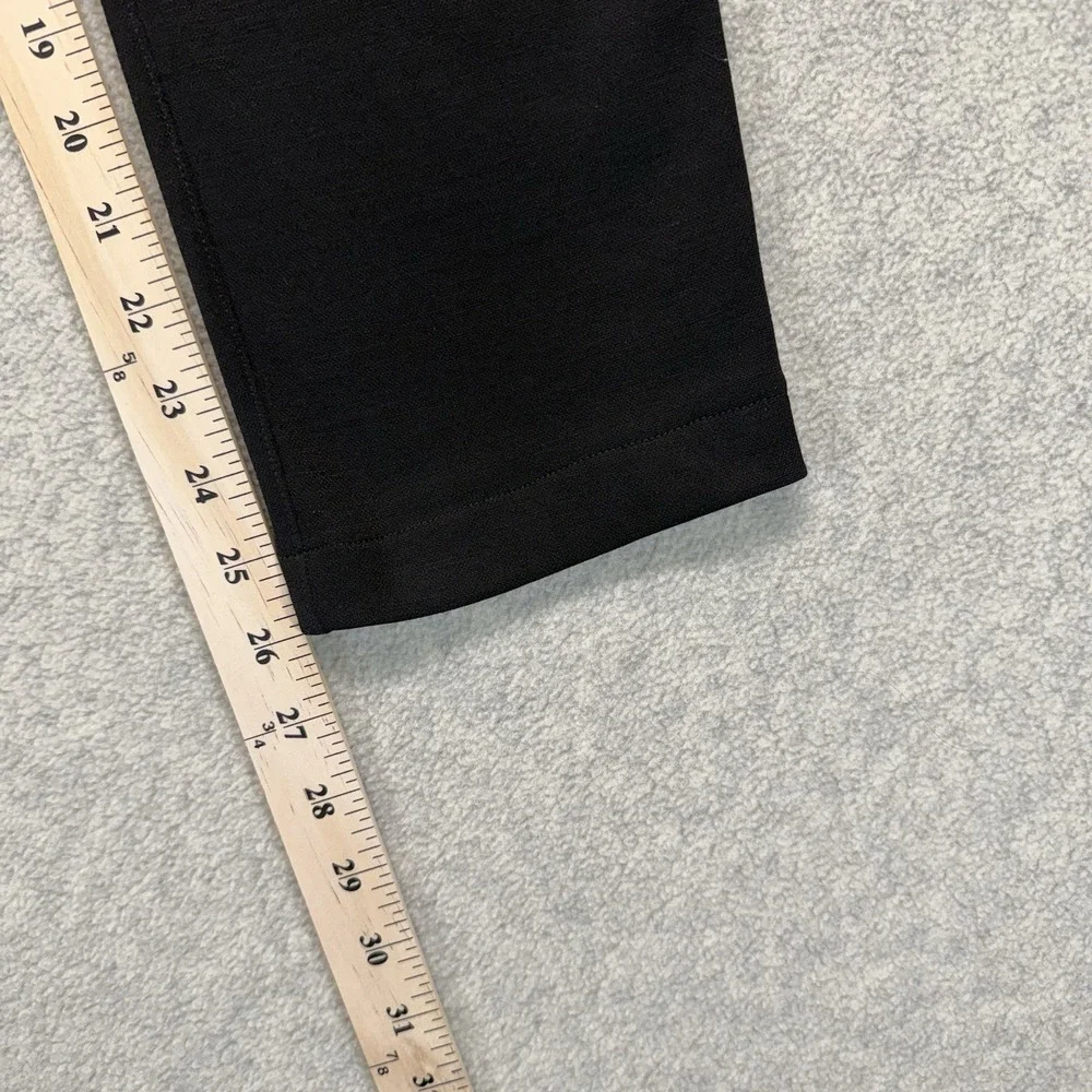 Rapha Transfer Trousers Mens XS Black Wool Blend‎ Commuter Pants Cropped