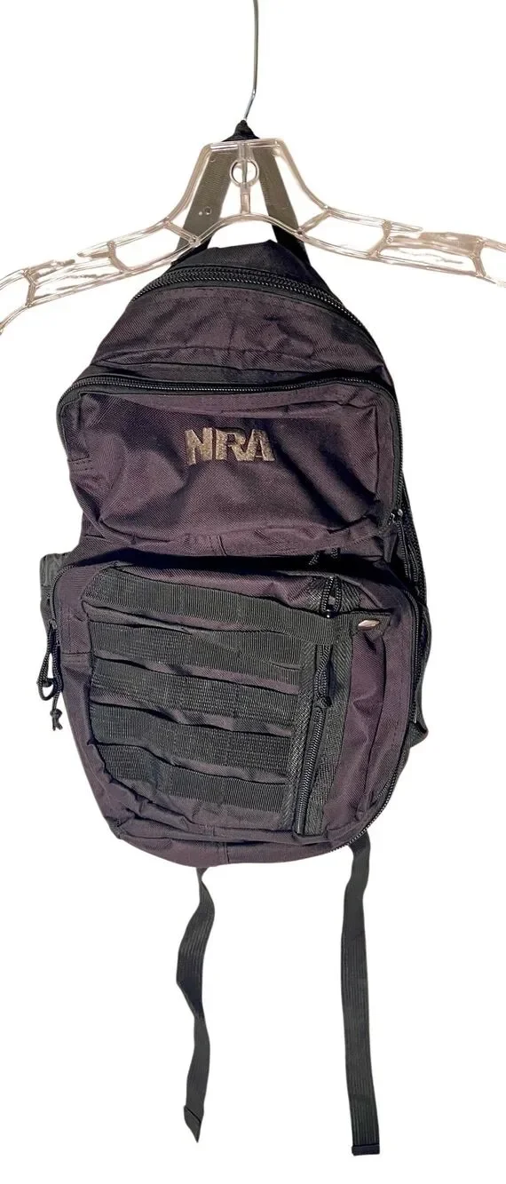 NRA backpack black