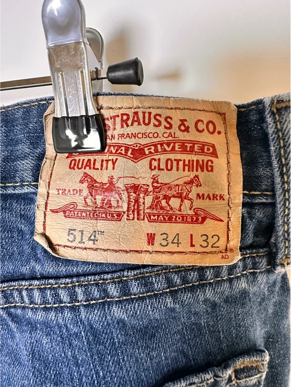 Levi’s 514 Slim Straight Men’s Jeans W34 L32