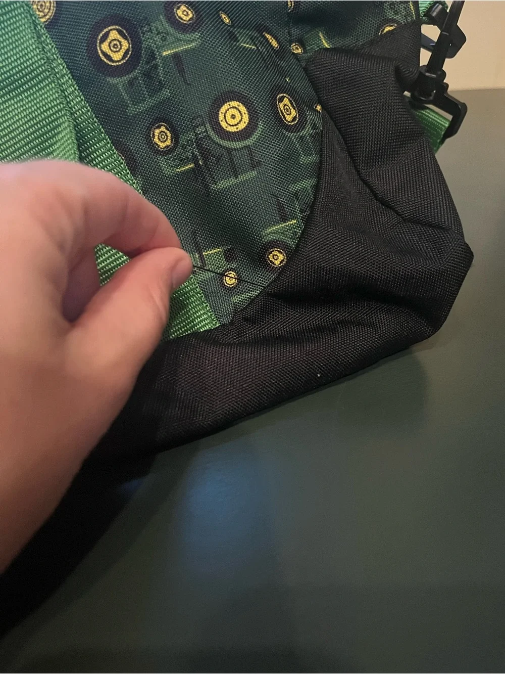 John Deere kids duffel