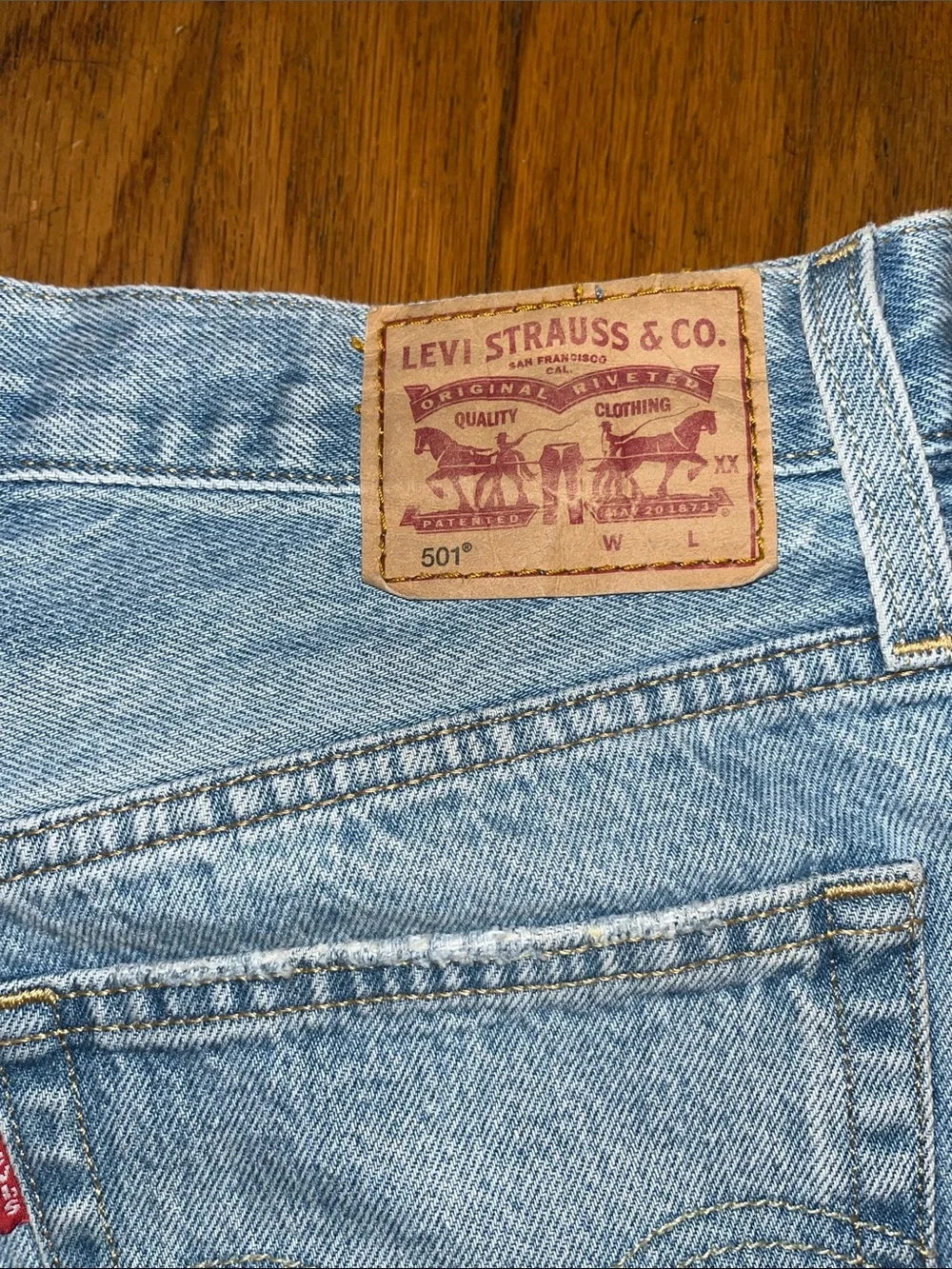 Levis classic denim