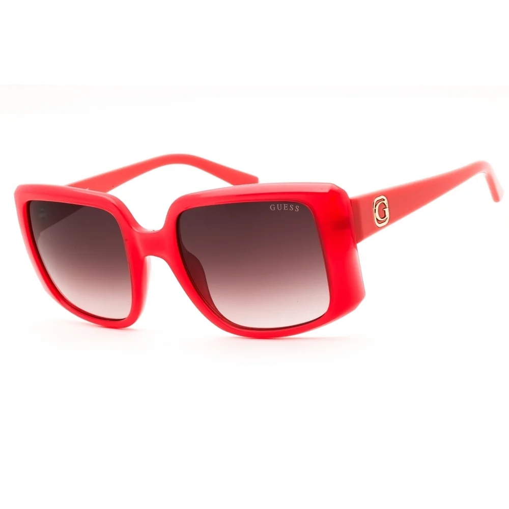 NWT Guess GU00097-72F Pink Oversized 53mm Sunglasses