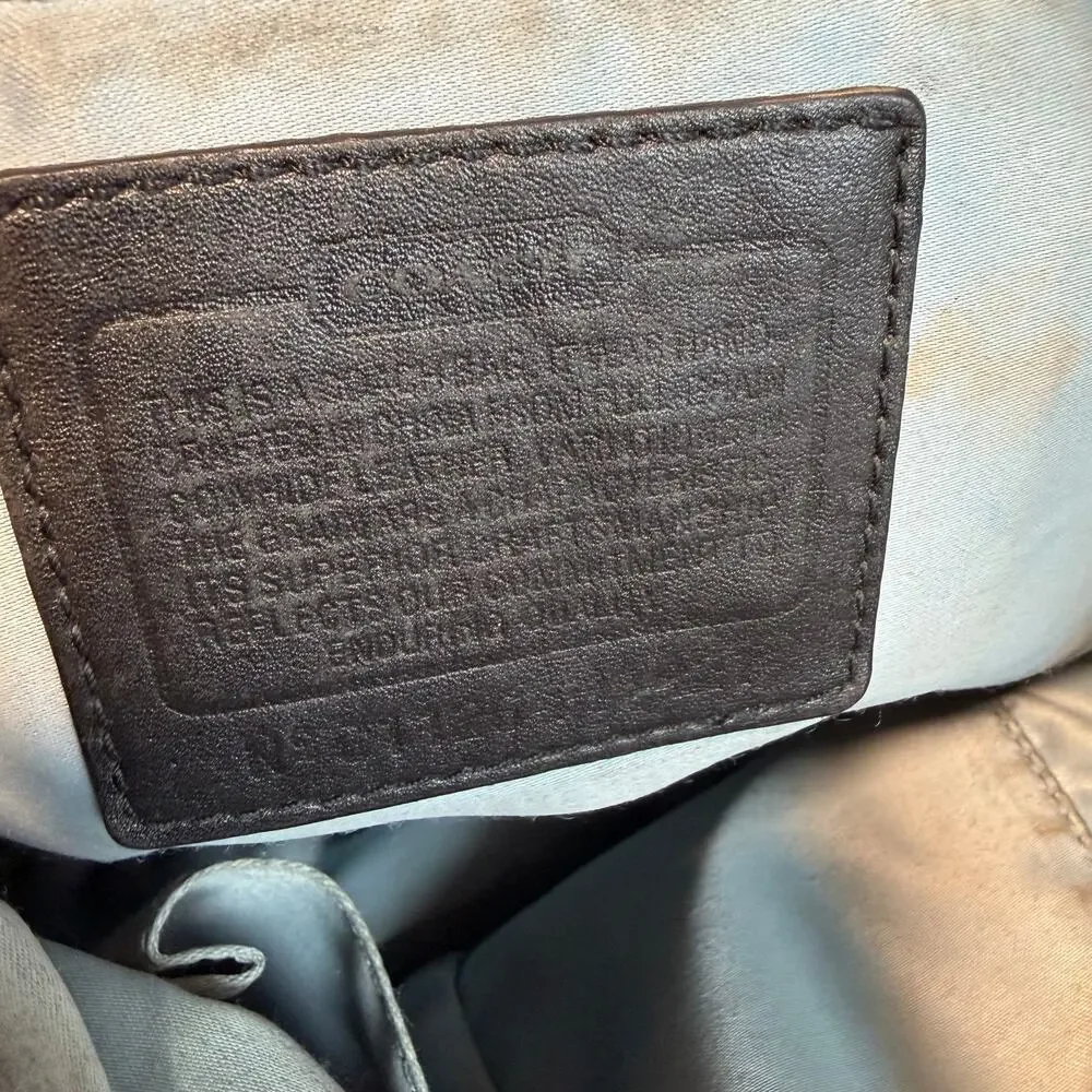 Coach vintage blue