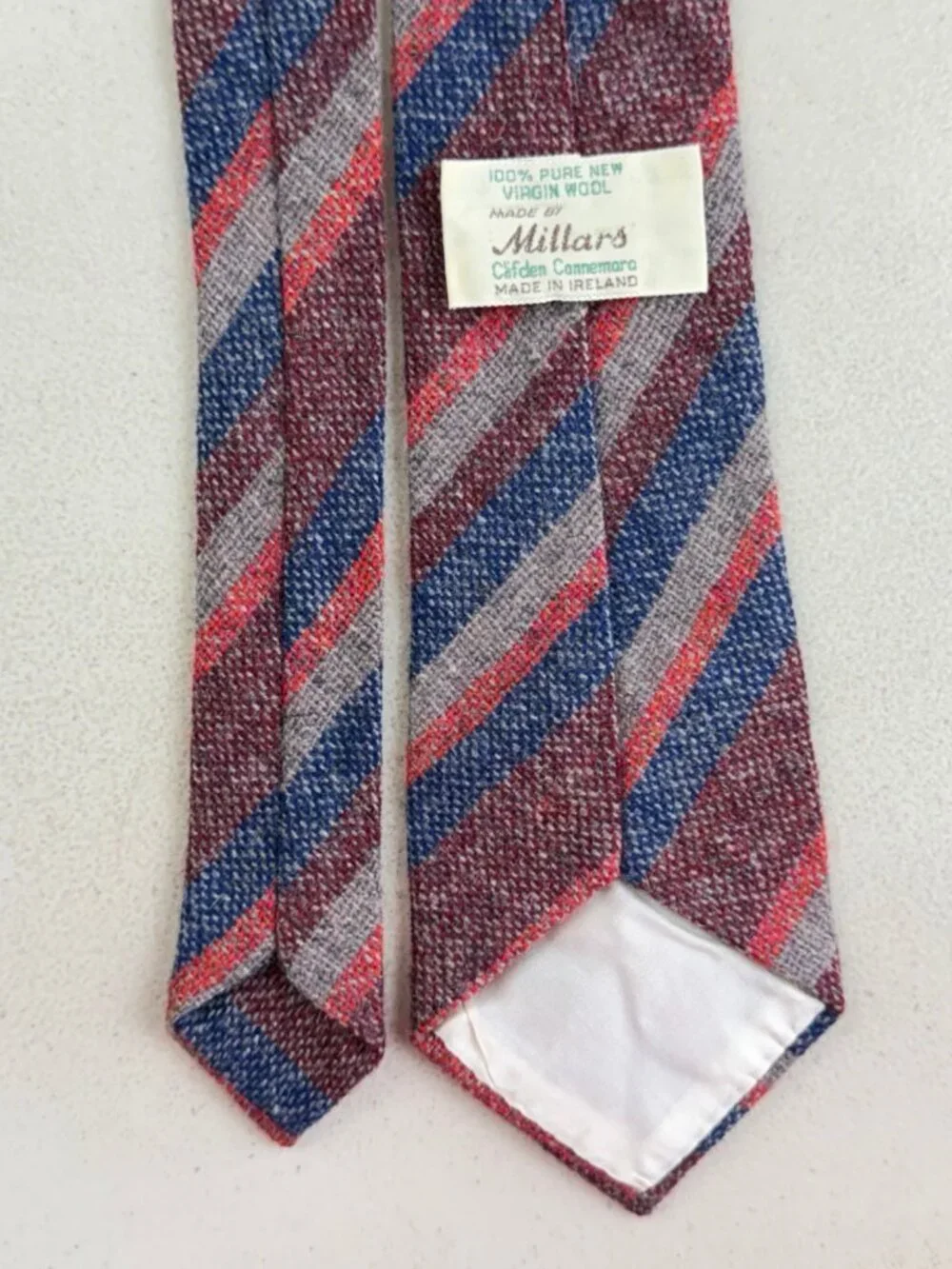 Vintage striped tweed