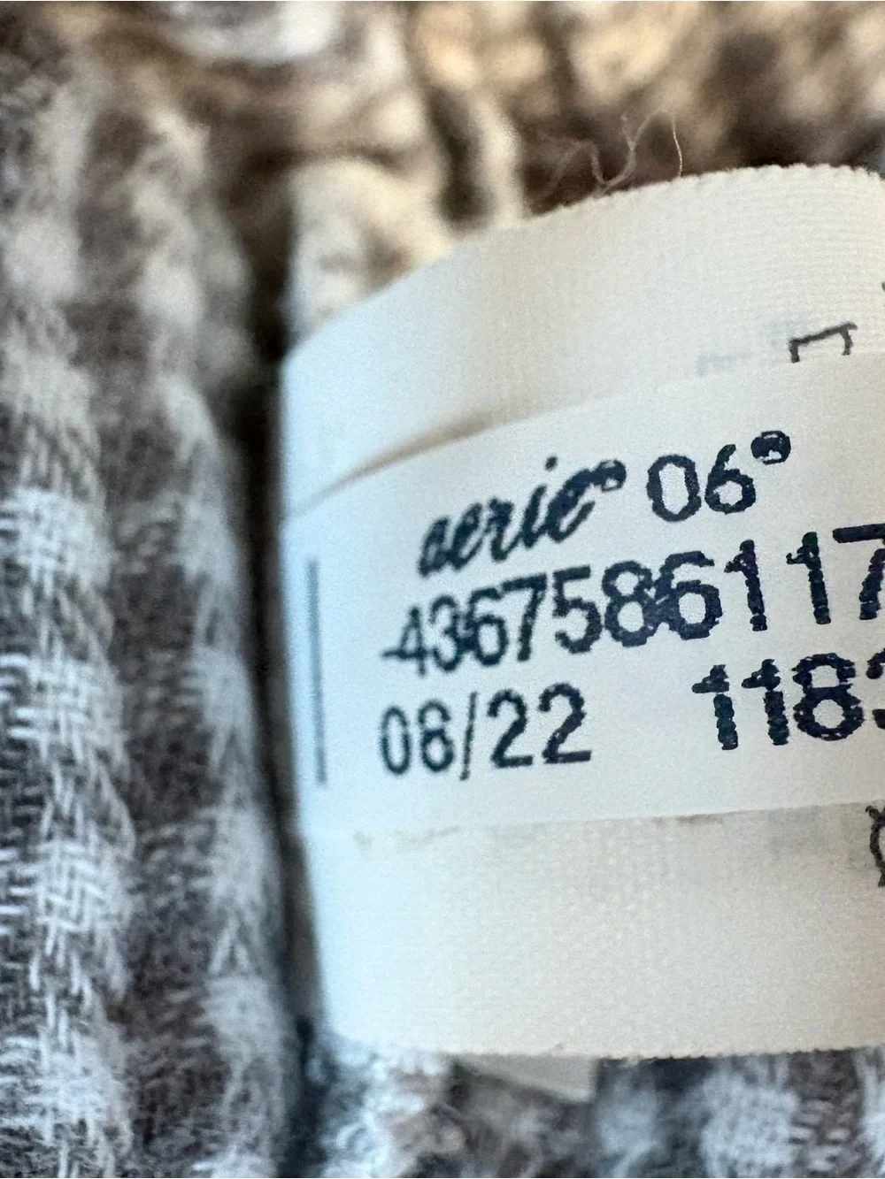 aerie weekend elastic neutral