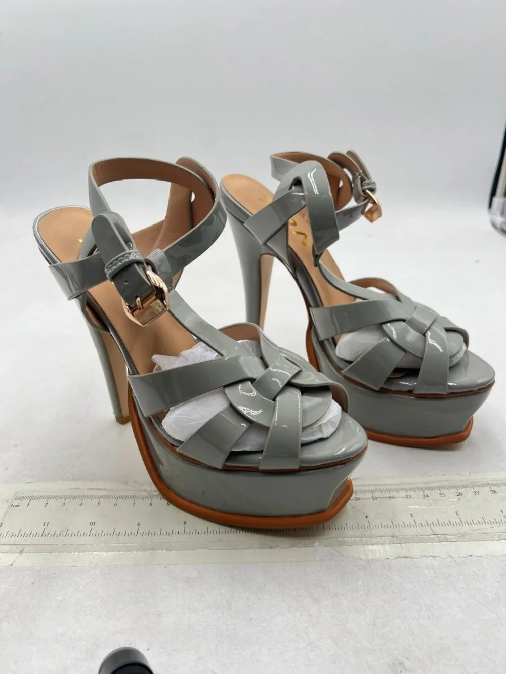 YDN grey strappy