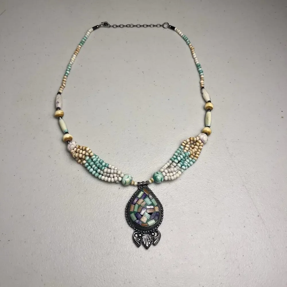 Unknown mosaic teardrop