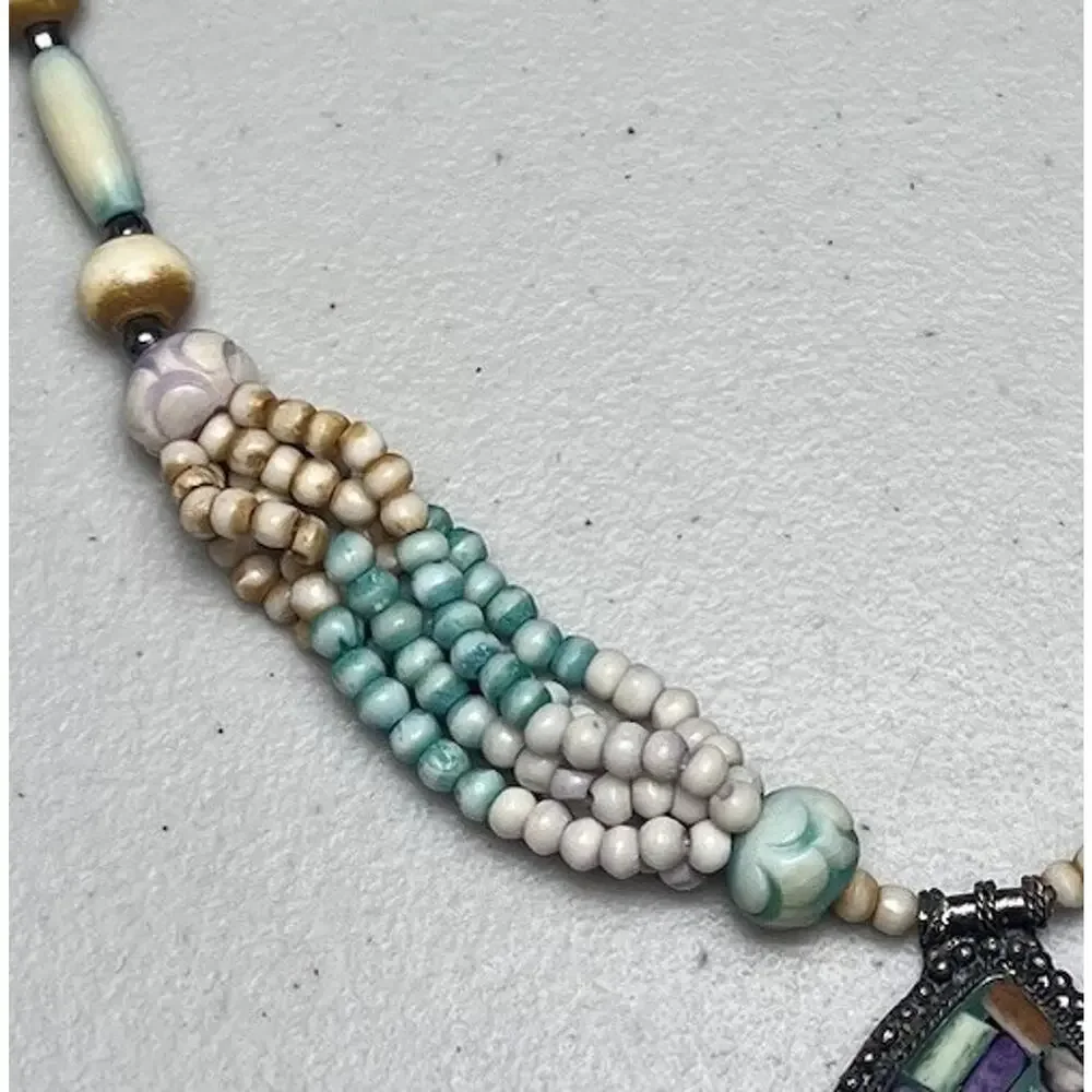 Unknown mosaic teardrop