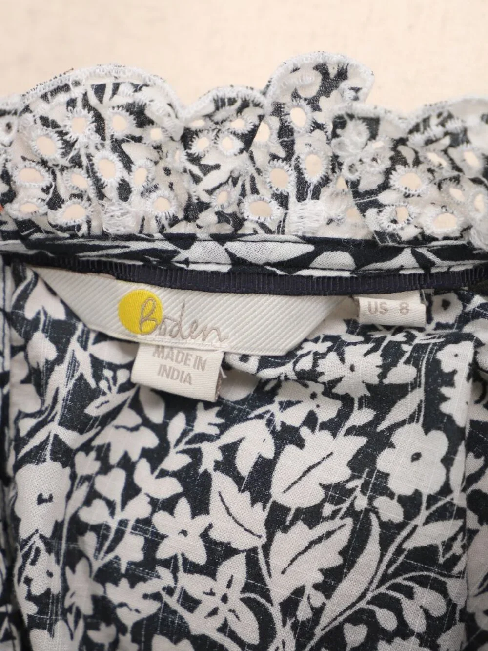 Boden floral ruffle