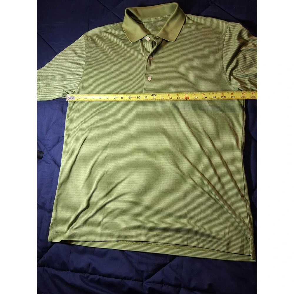 Nike green striped
