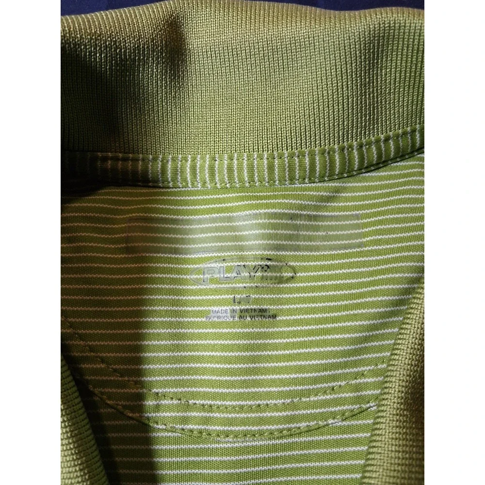 Nike green striped