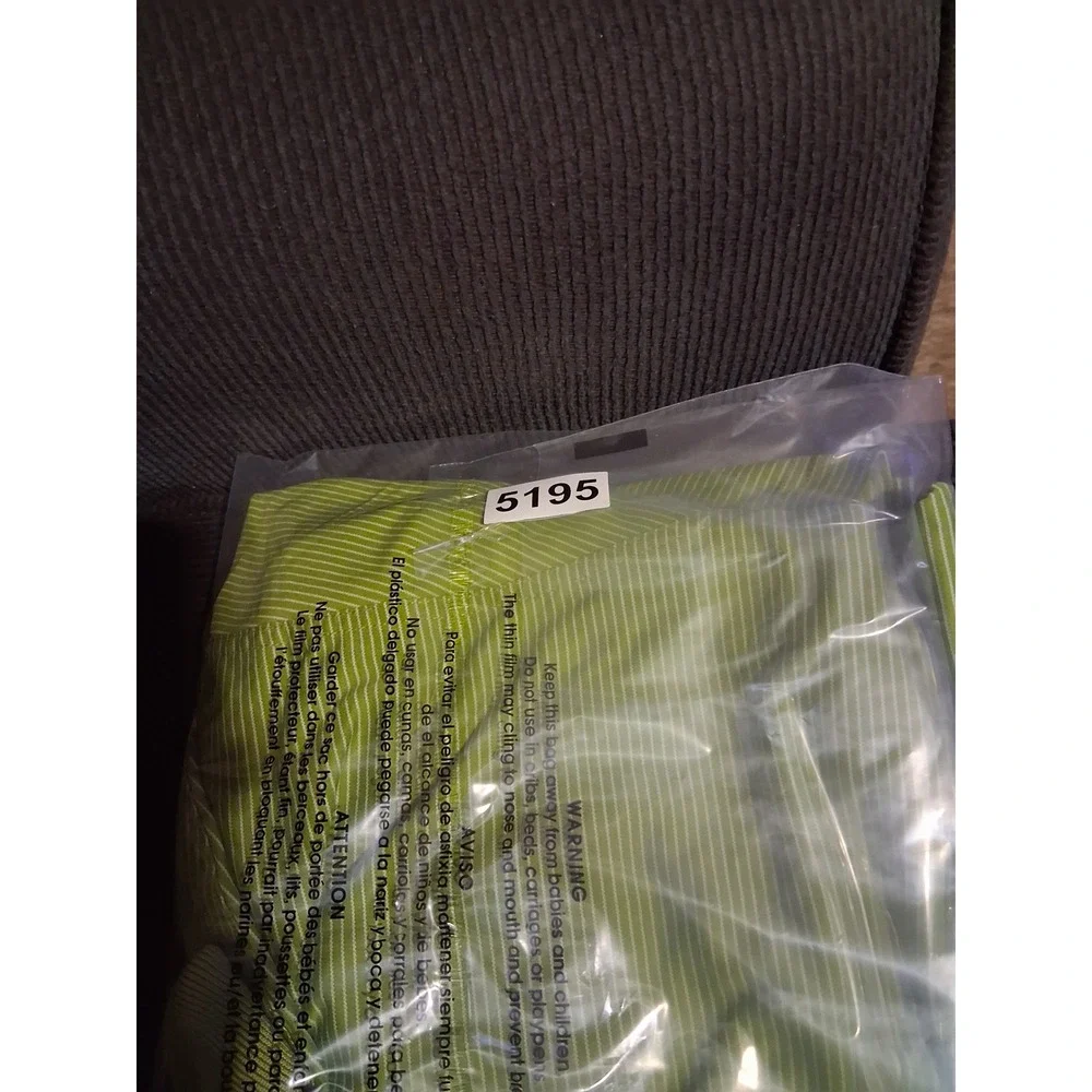 Nike green striped