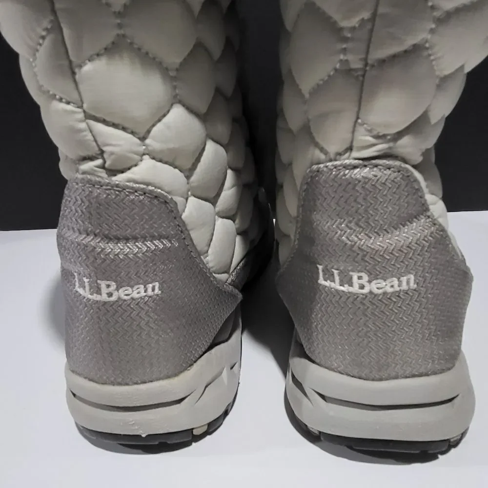 L.L.Bean Women's Quilted Winter Boots With Faux Fur