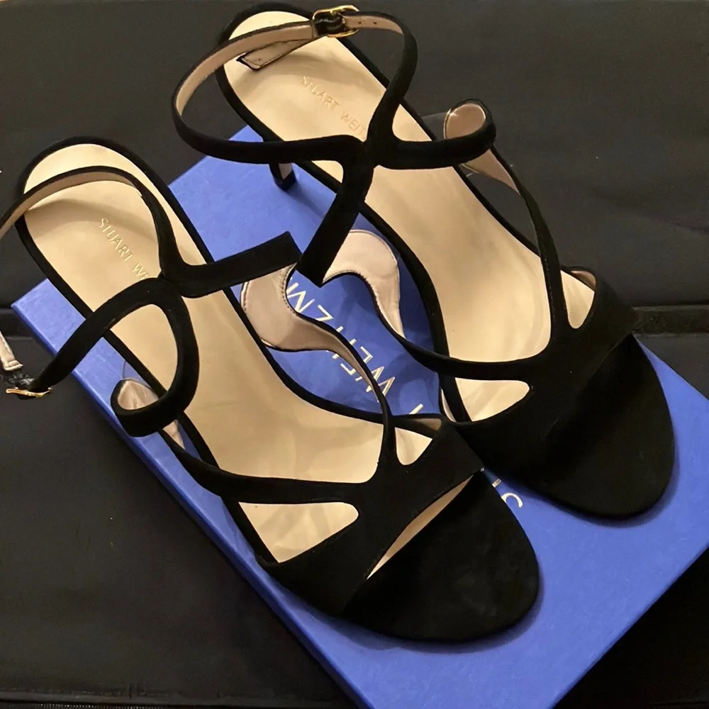 Stuart Weitzman stains new heel