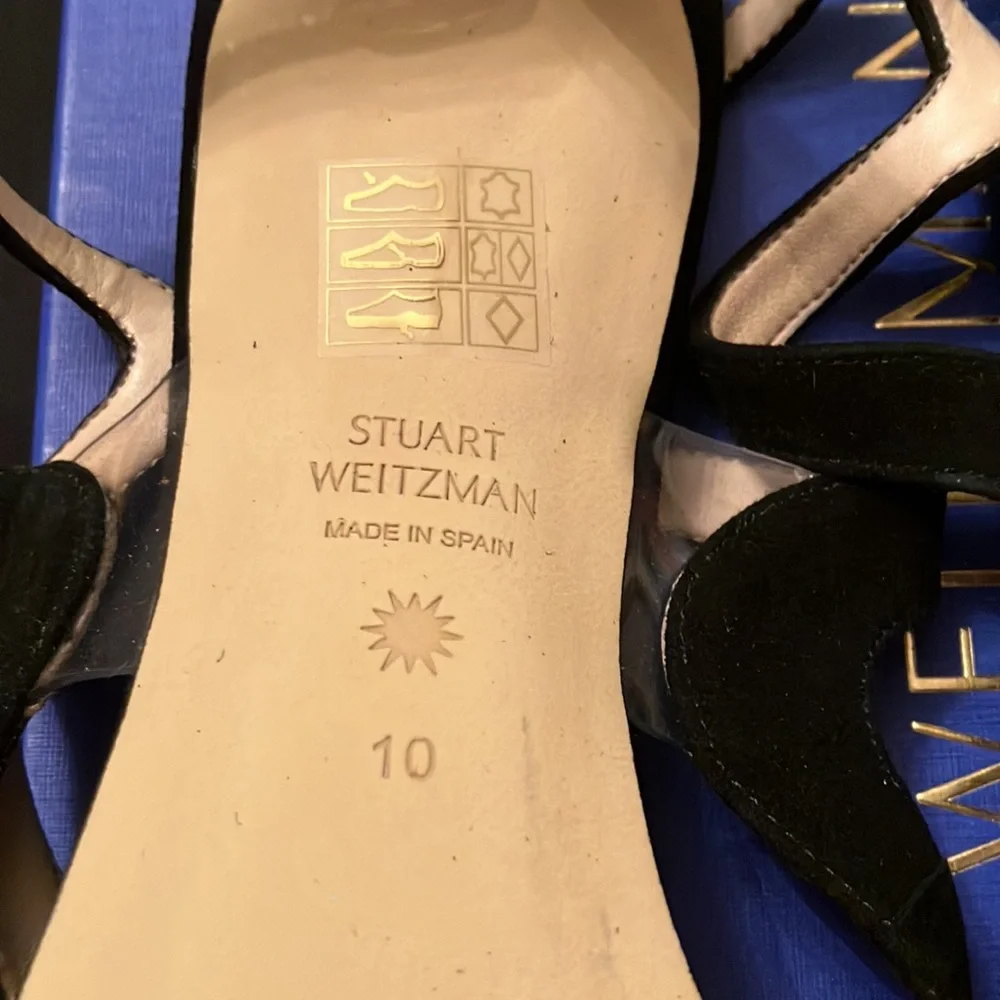 Stuart Weitzman that black stains
