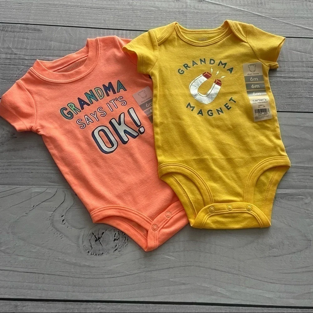 Carters these onesies