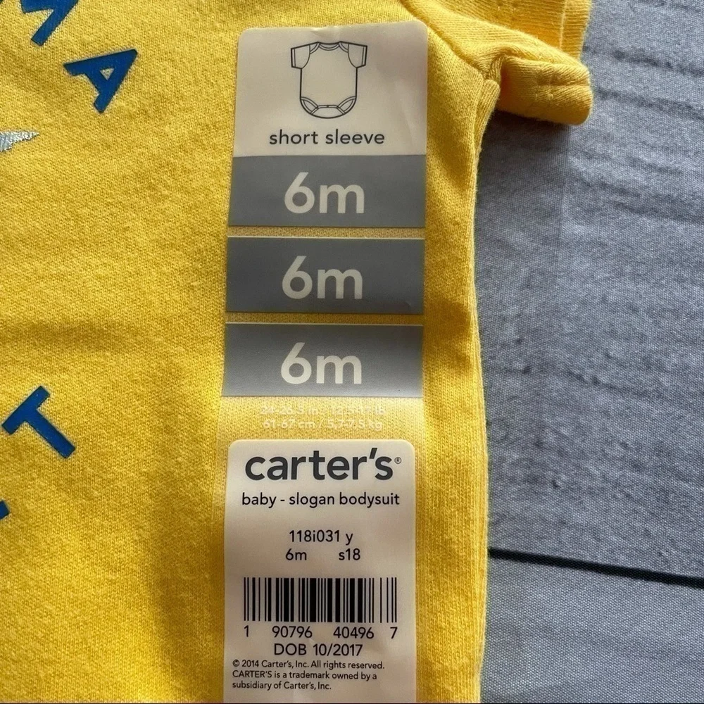 Carters these onesies