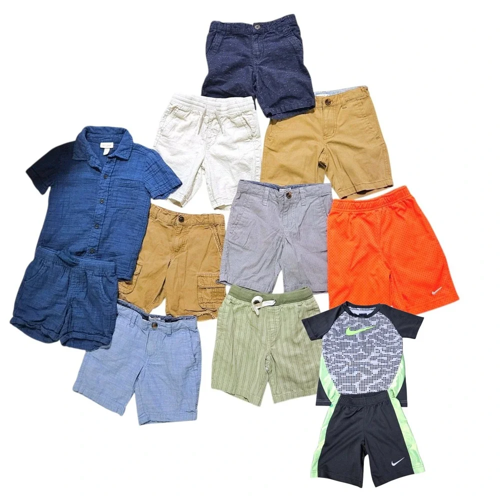 Boys 5/5T Summer Clothing Lot Cat & Jack Nike OshKosh Shorts Bundle