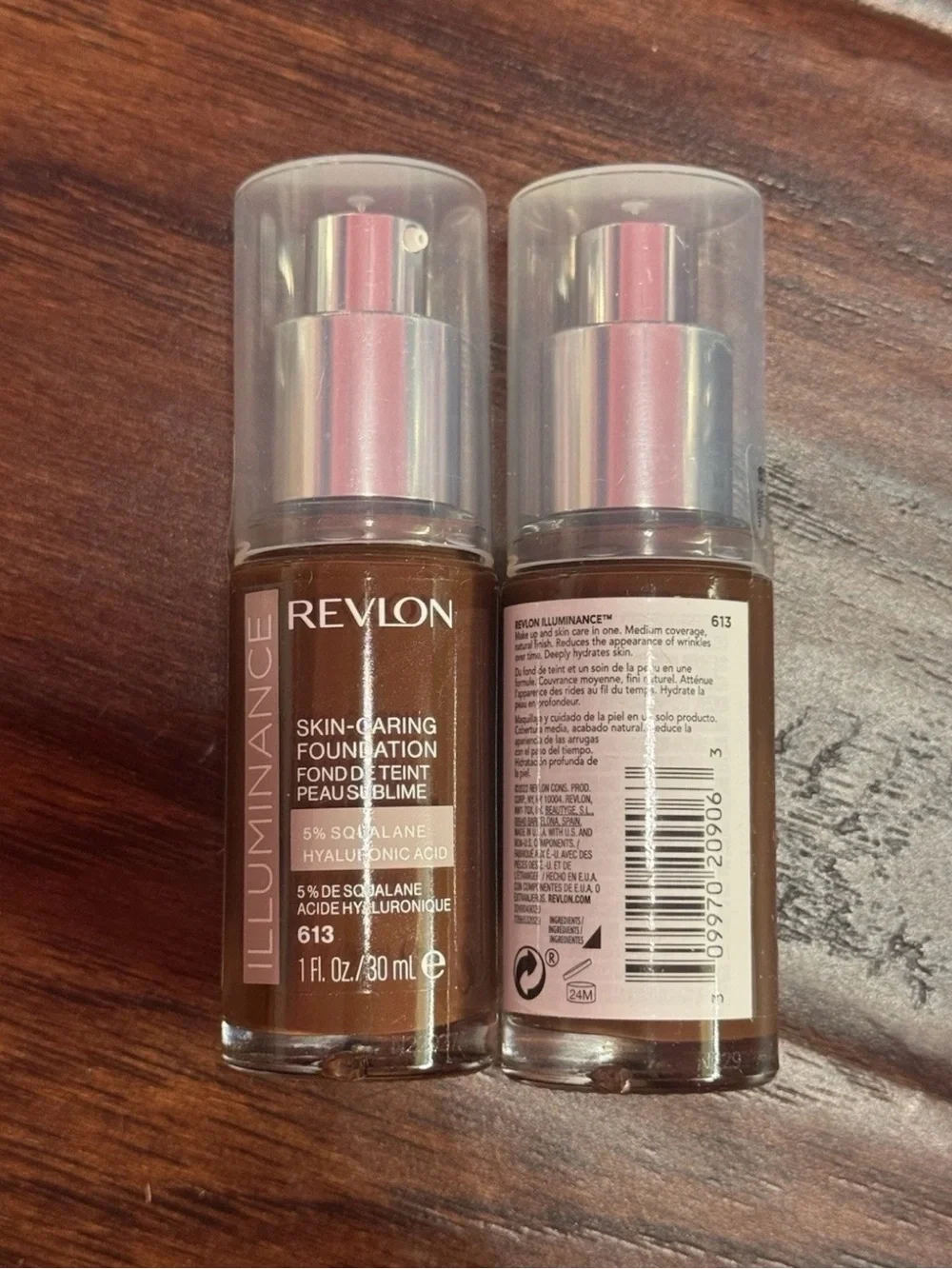 Revlon Illuminance Liquid Foundation Skin Medium Coverage 613 Honey Java (2)