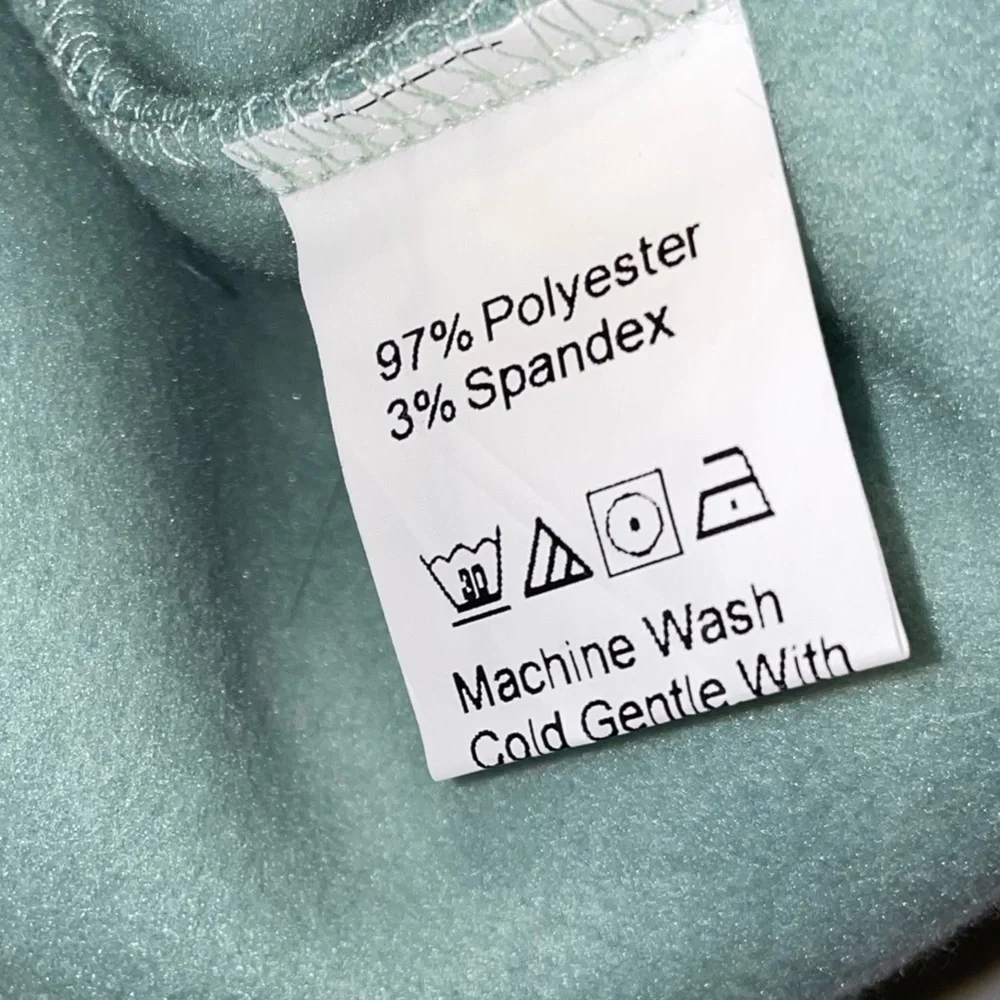 SHEIN green elastic