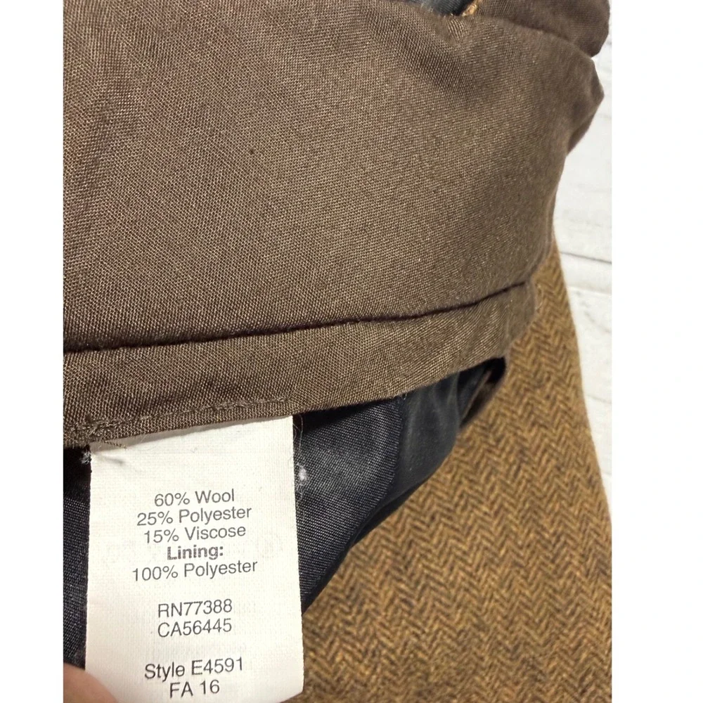 J. Crew Factory herringbone pattern