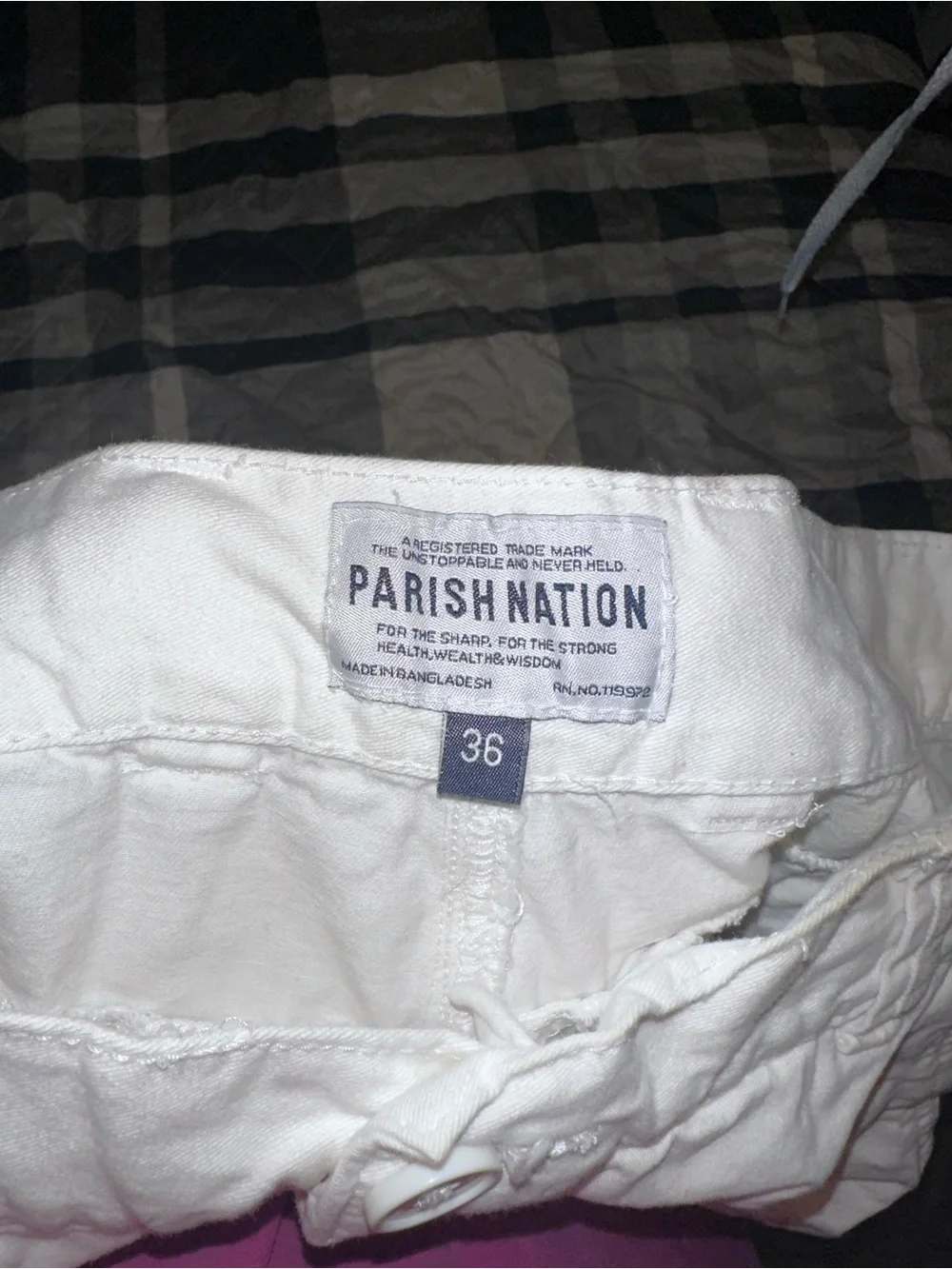 Parish Nation casual white