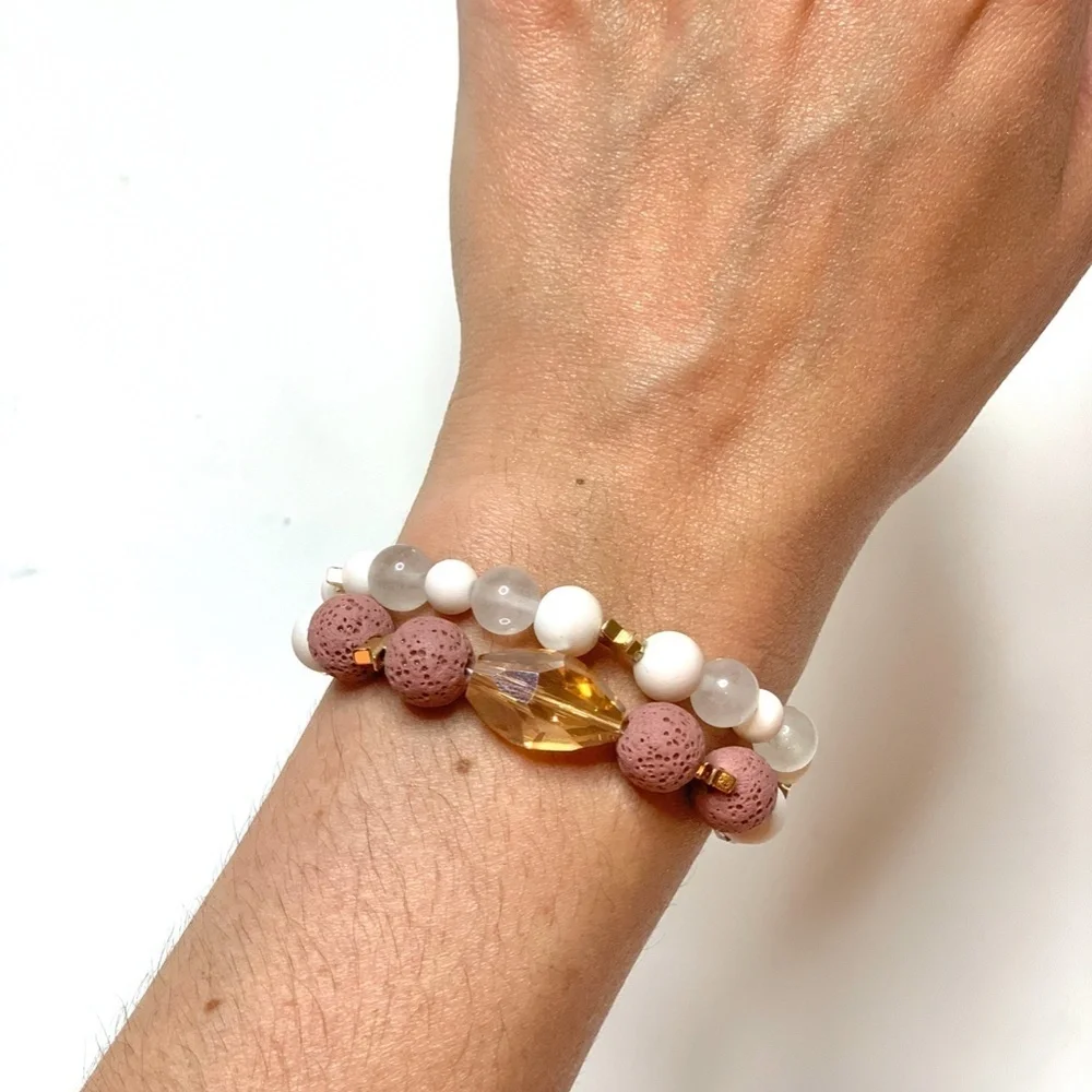 Handmade diffuser bracelet