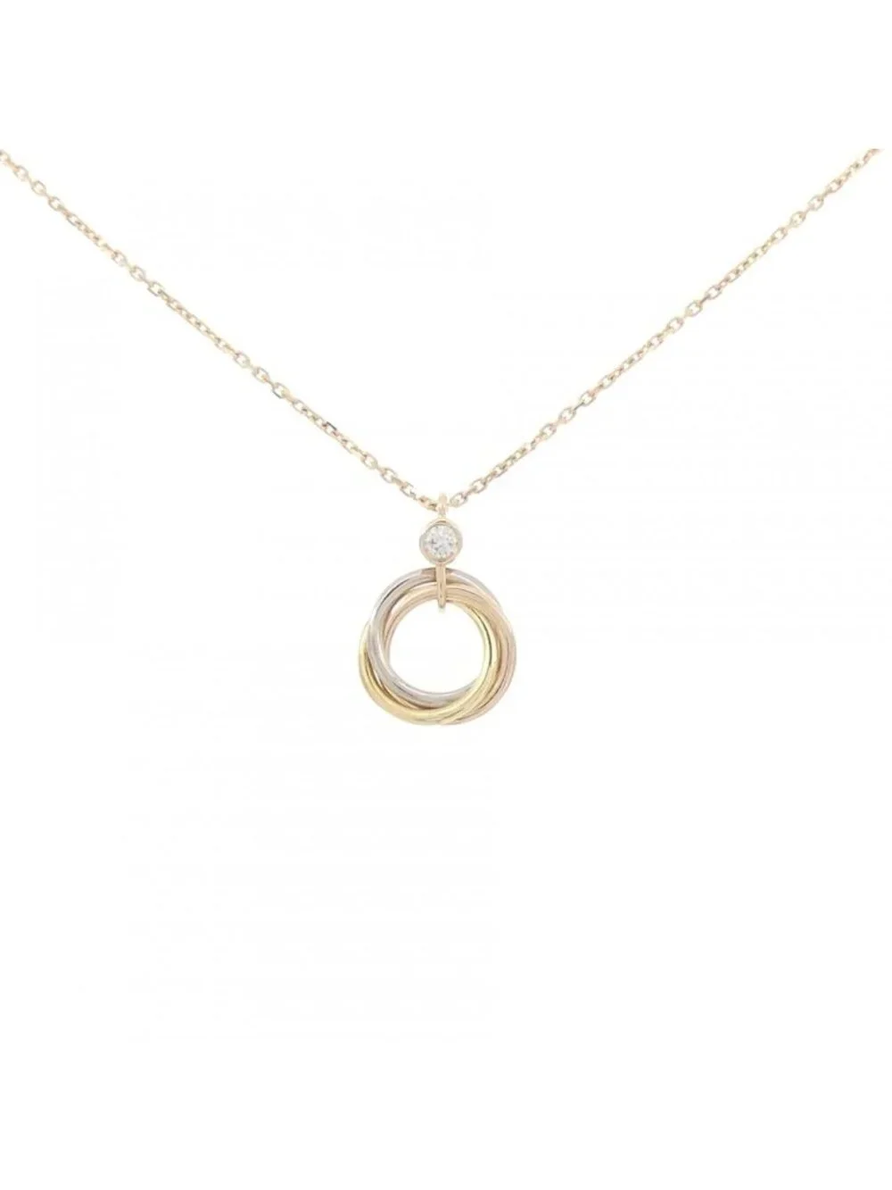 Cartier Trinity Necklace Pink