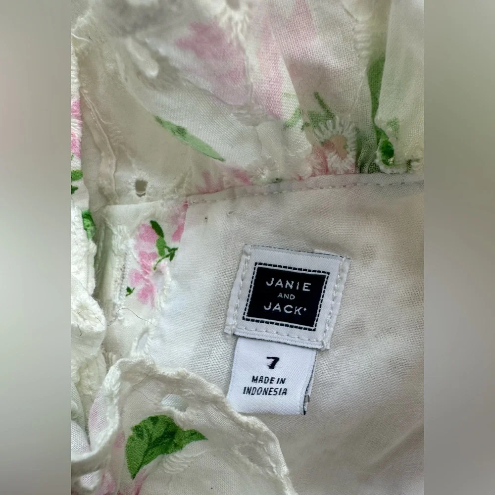 Janie and Jack size floral romper