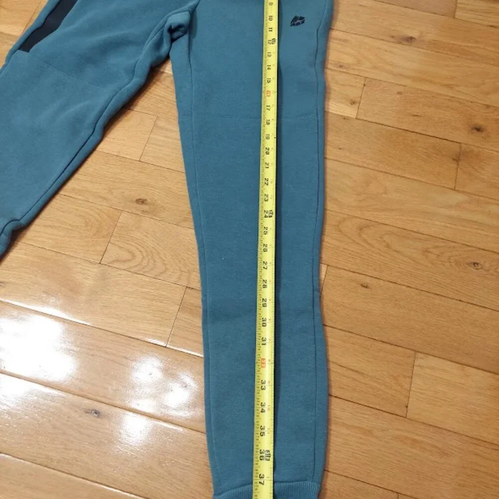 RBX ACTIVE Fleece Pants Comfort Fit Jogger Pants Sweats Blue Slate Small New $78