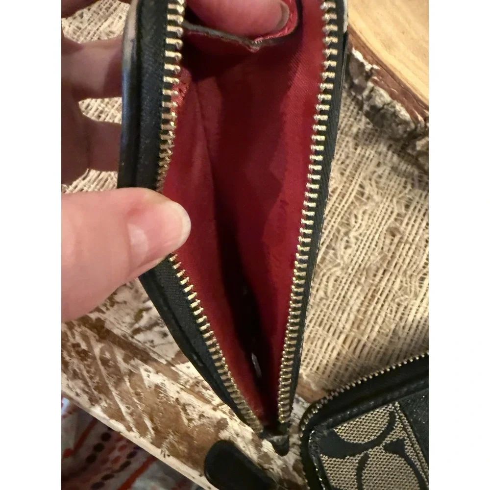 KATE SPADE SPENCER KISSES LIPS CARDHOLDER ZIP TOP COIN CASE