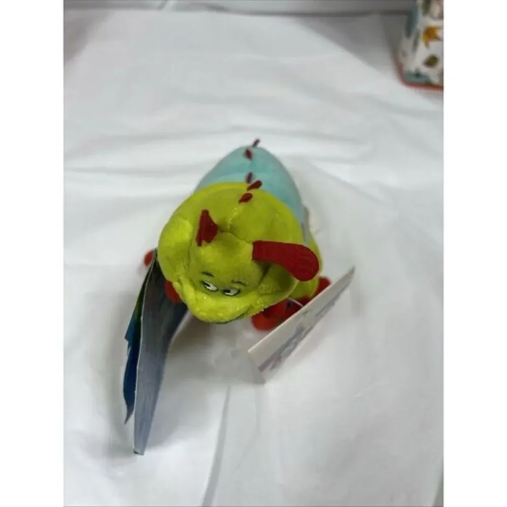 The Disney‎ Store A Bug's Life Heimlich Mini Bean Bag Beanie Plush New